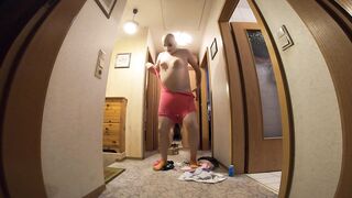 4k - Living Doll with Odlo Bicycle-Body - put the bazookas in the body