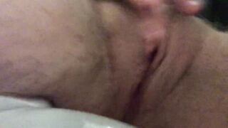 Trans Hunk Teen Plays With Twat At Gym Washroom