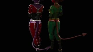 Ezria / Xelthia (Models V3 Walk Cycle)