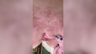 Queefing into the mic