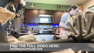 Doing the Dishes Nude POV
