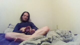 Solo Transgirl Pinching, Slapping And Pulling Her Own Petite Melons