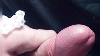 femboy gets a bright climax and cum from fondling a penis ( sissy joi )