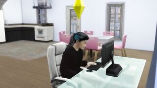Alone Time at the Computer