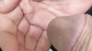 Cum Squirting hands free Compilation from a sissy Crossdresser petite weenie xlit snatch jock in nylons underware high heels
