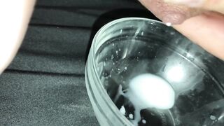 Milking into a bowl