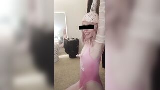 BambiiiTS Merges Cosplay And Cum For Sissy Dream