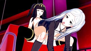 Fire Emblem - Female Robin Banged by Shemale hentai Tharja (CG Comics)