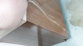 Pissing at home afresh 