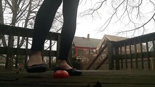 Massive Ballet Flats Tomato Crush
