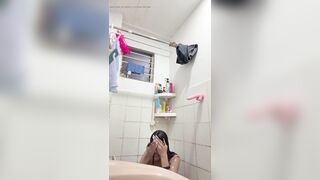 Shower Pleasure with Vibrator Who Wishes to Join Me