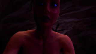 2 perspired futas making love in desert home (Dune parody)