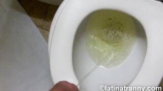 Nikki Montero stroking the Hotel Hall in her cheap room pissing crap-house