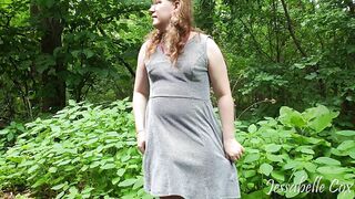 Preview: Exhibitionist trans mother I'd like to fuck Jessabelle Cox plays with herself in the great outdoors