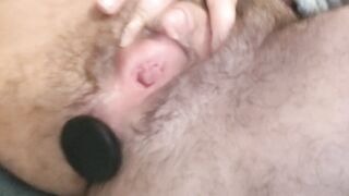 widening my ruined snatch and squirting