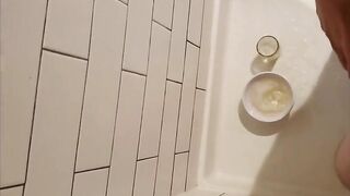 Pee Games- Standing And Aiming Pee Into Cups