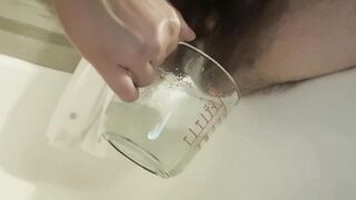 Bladder measurement pissing