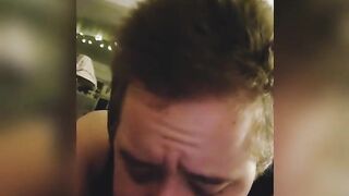 nonbinary sucks their thumb whilst humping their sextoy and begging for dad's come