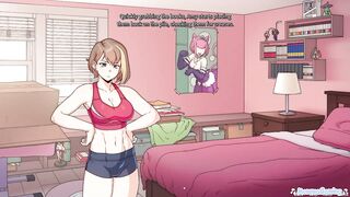 My roommate saw me STRIPPED jerking my HOTTY DICK - Benefitship #three