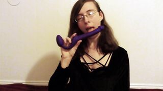 Shy Beginner Plays With Sextoy