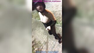isky truckstop slutwalk chastity bottomless