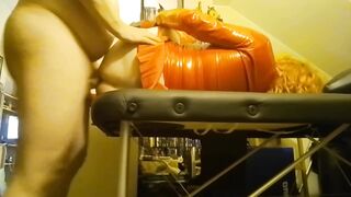 Screwed on the Massasage Bench