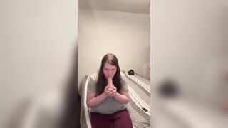 I suck on my sex tool
