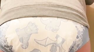 FTM Hunk Diaper Enema Release
