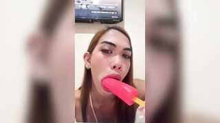 I love sucking anything I've!
