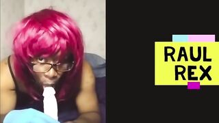 Your Concupiscent Girlfriend Gives u Sloppy Head untill u Cum on her Glasses