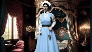Futanari Princess Camilla Bangs The Nurse Who's Already Been Married and Cumming In Her to Impregnate