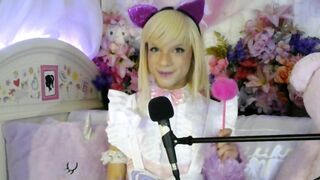 ASMR Throat Sounds xxHayleeMariexx, Neko Maid kisses! Relax, , ASMR