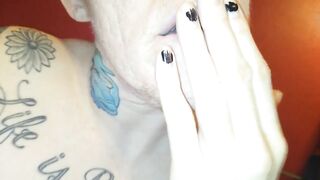 Suck My Bawdy Shoes, Trans Chap Pre Op Masturbation and Teat Play