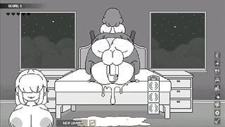 The majority insane shemale hentai game - wife's bedroom gameplay