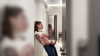 Cumming in my panties after university