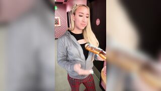 Chanel Plays Hard to Get with Donut Tease