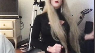 Sexy Shemale Camming Wang and Anal