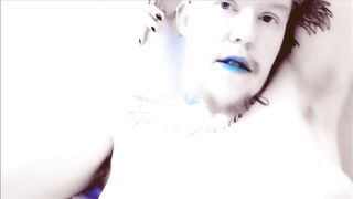 Solo FTM Nipp Play and Tit Flogging Squeezing