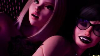 Vampire Cyber - T-girl Animation 4K