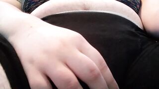 Masturbating On A Chair, Playing With Chest