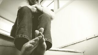 Solo Large Feet Trans Dude Huge POV Foot Worship Foot Fetish