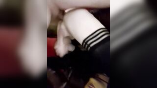 Sissy cum session with large dong discovered by lola bharaiva