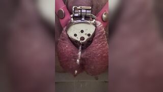 Pissing In Flat Cage