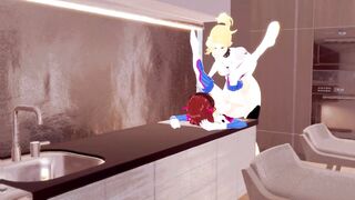 overwatch futanari porn - Dva sex for breakfast