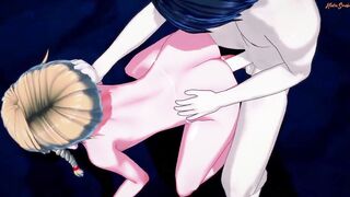 Femboy link gets booty filled with cum outside - Legend of Zelda Manga.