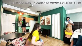 2 whores have a fun dangerous sex and take turns sucking my cock out of my wife seeing everything... (FULL MOVIE SCENE ON RED)