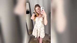 fascinating shelly teen transsexual feeling hot in the changing room