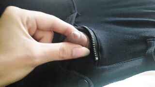 2 finger to jack off barely even dribbles.
