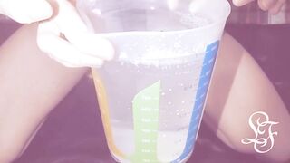 Just some pleasure with a full bladder anew