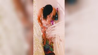 Nude In The Shower